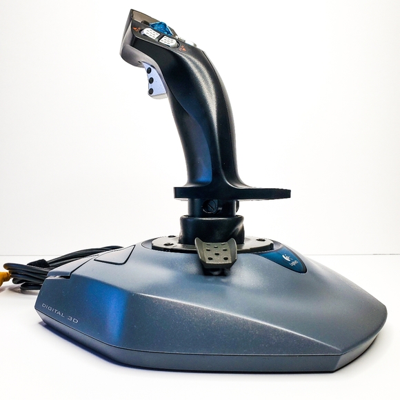 Logitech WingMan Extreme Digital 3D Joystick J-ZA10 Precision Gamepad PC Bundle - Picture 8 of 14